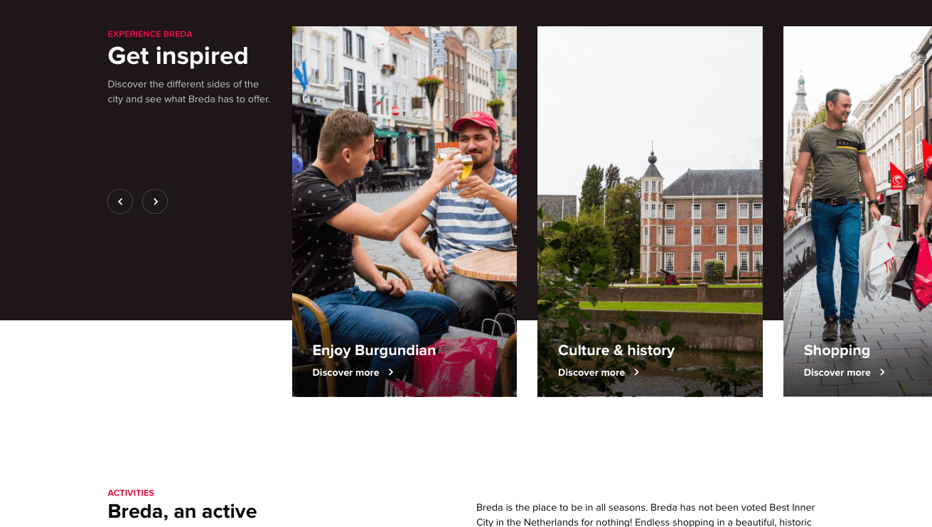 VVV Breda Website